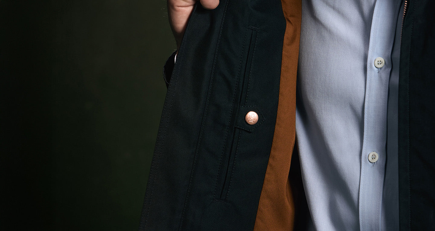 The Ventile® Harrington - Midnight Navy (Heroes)