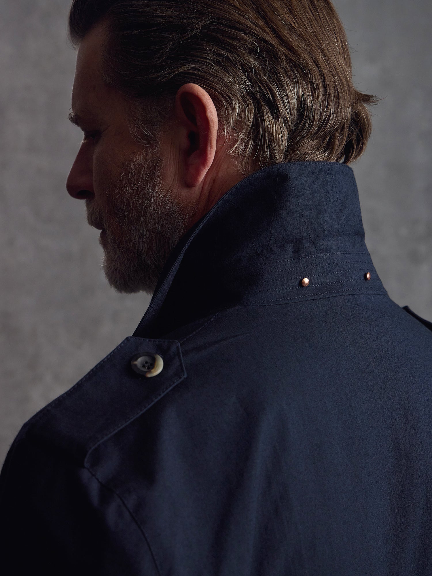 The Richmond Revere Jacket - Ink