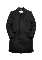 The Commander's Overcoat - Black