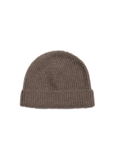 The Cashmere Bandit Beanie - Dark Taupe