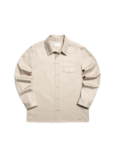 The Demob Shirt - Cotton Sand