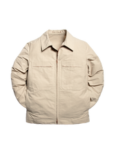 The Covert Jacket - Alabaster