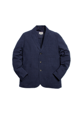 The Loro Piana Seersucker Blazer - Ink