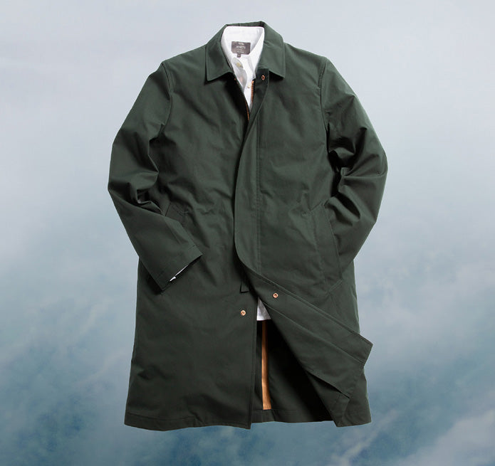 The Only Waterproof Cotton Raincoat in the World